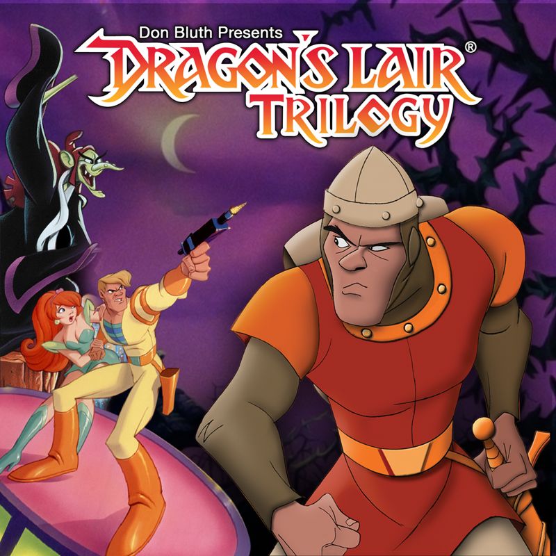 Dragon's Lair Trilogy box art for Playstation 4